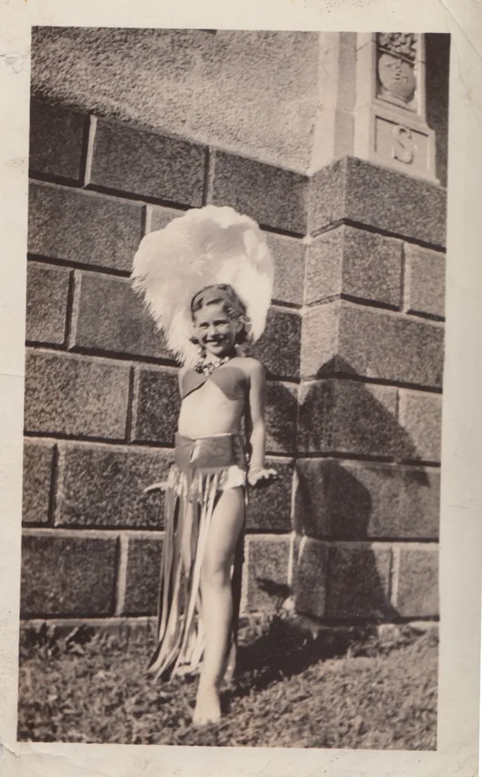 Barbara Mailer, 1936 — age nine
