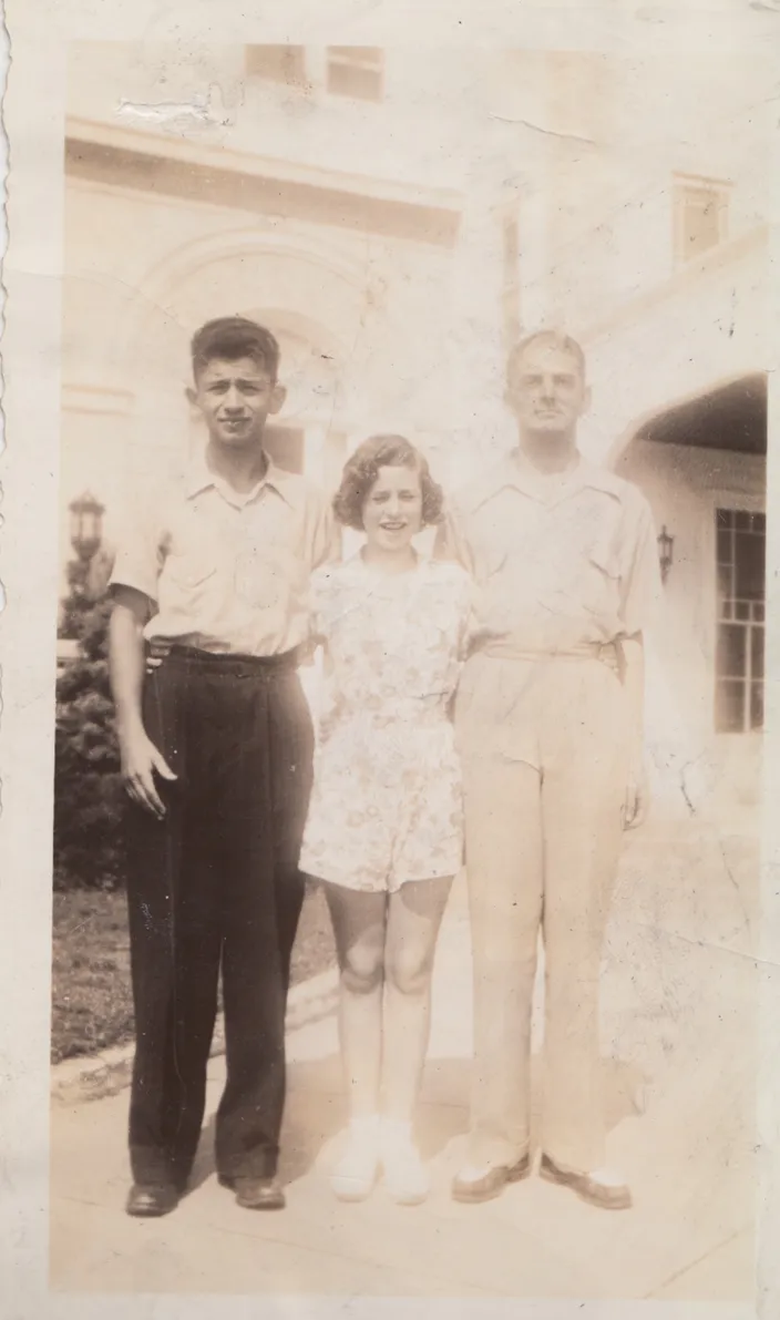 Norman, Barbara, and Alex Mailer, 1939