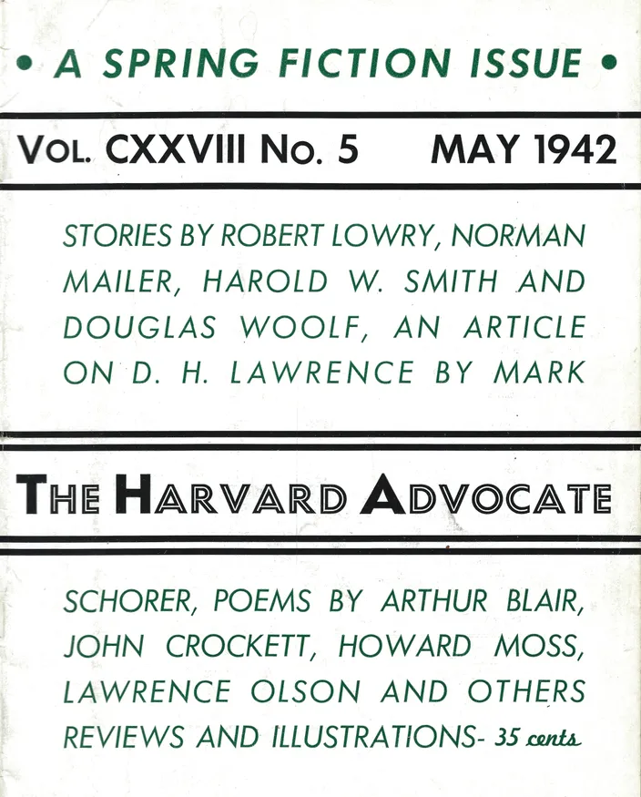 Harvard Advocate, 1942
