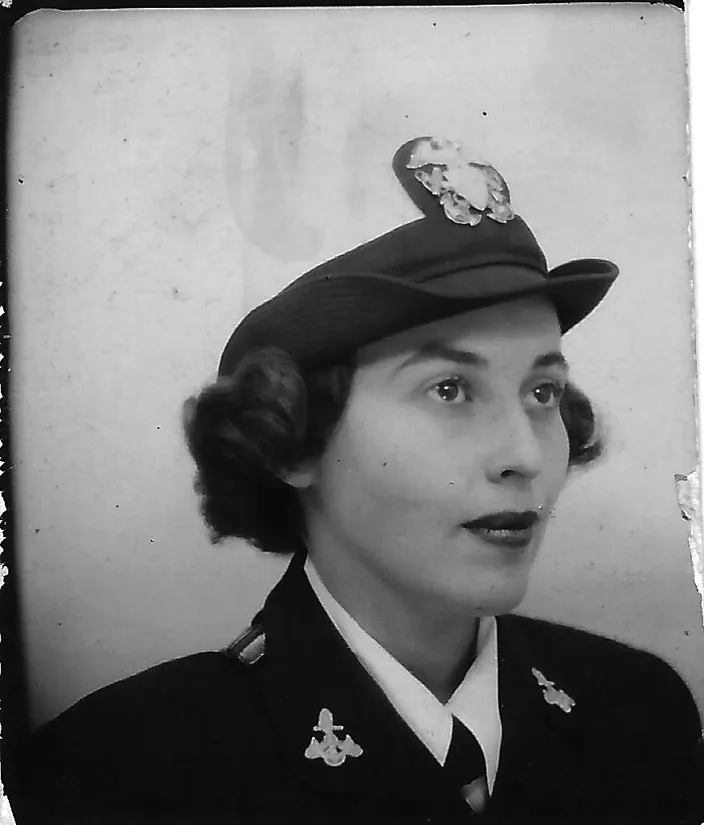 Beatrice "Bea" Silverman in her Navy Waves uniform, 1944