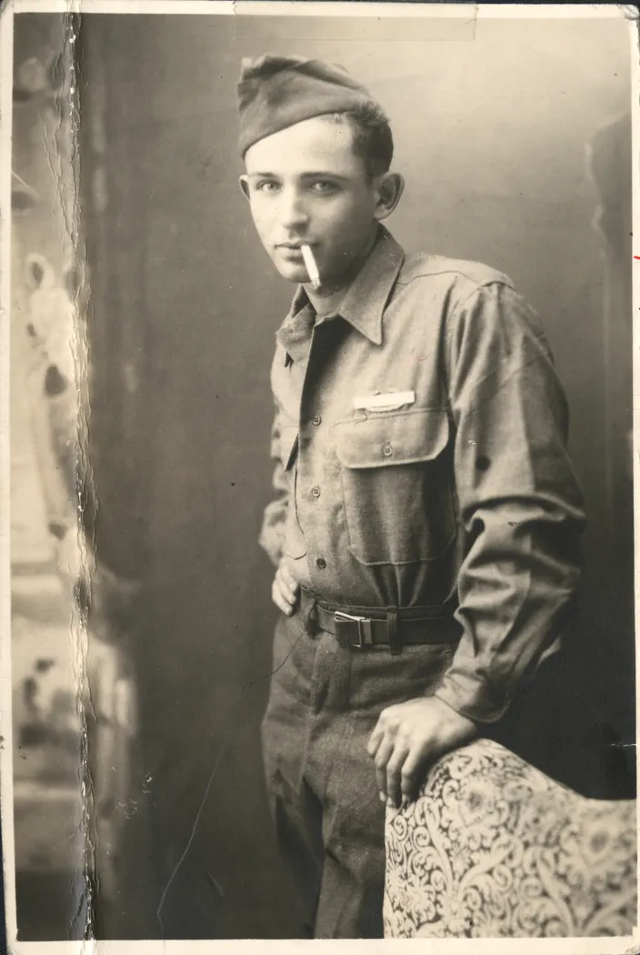 Norman Mailer in Brooklyn, 1946