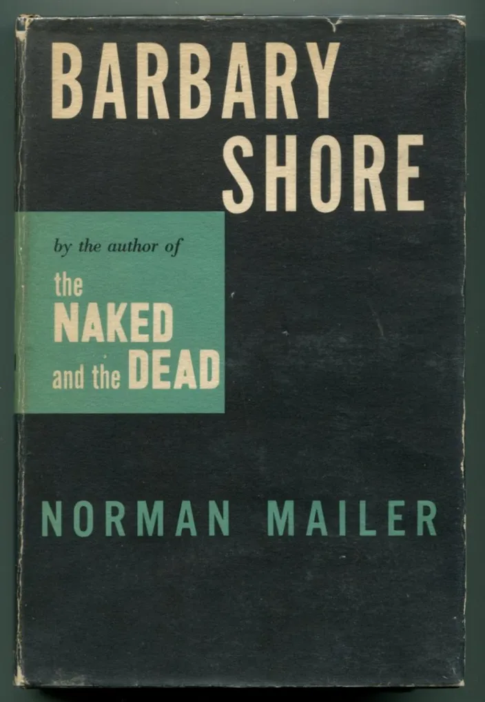 Barbary Shore — Rinehart first-edition jacket, 24 May 1951