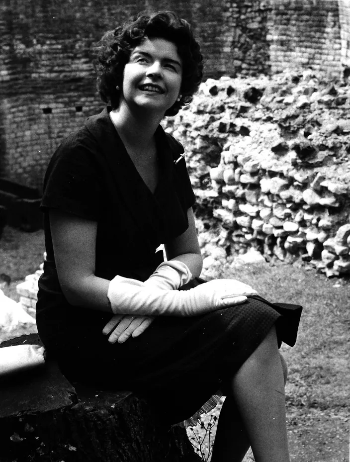 Lady Jeanne Campbell, 1959 (Daily Express) — two years before she met Mailer