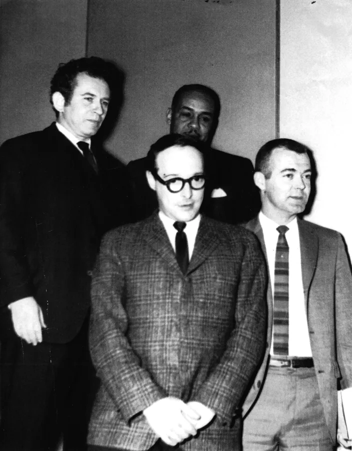 Norman Mailer and Ralph Ellison, University of Iowa, 1959