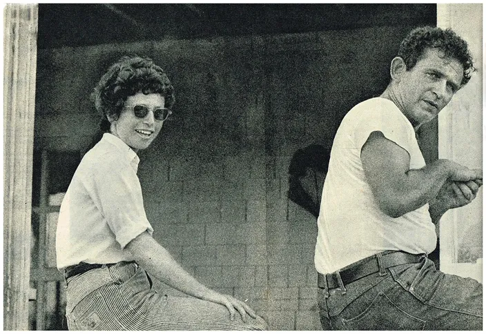 Barbara and Norman Mailer, 1960