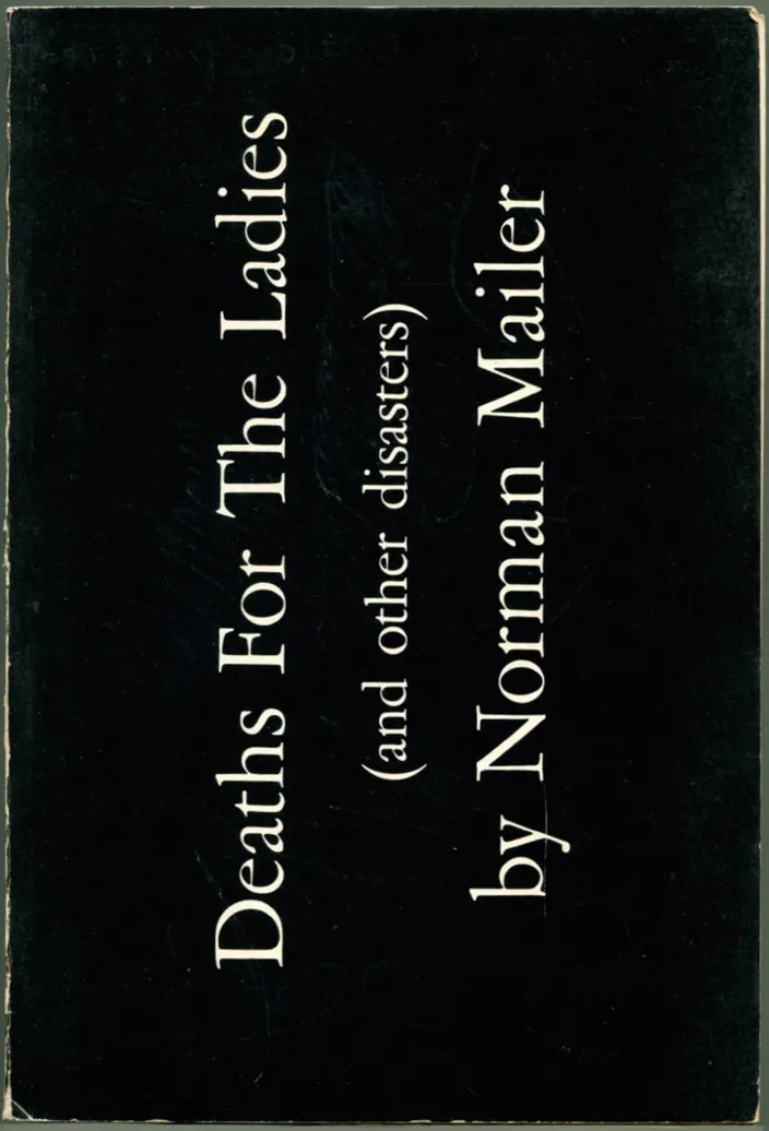 Cover of Deaths for the Ladies (and Other Disasters), Putnam's, 1962