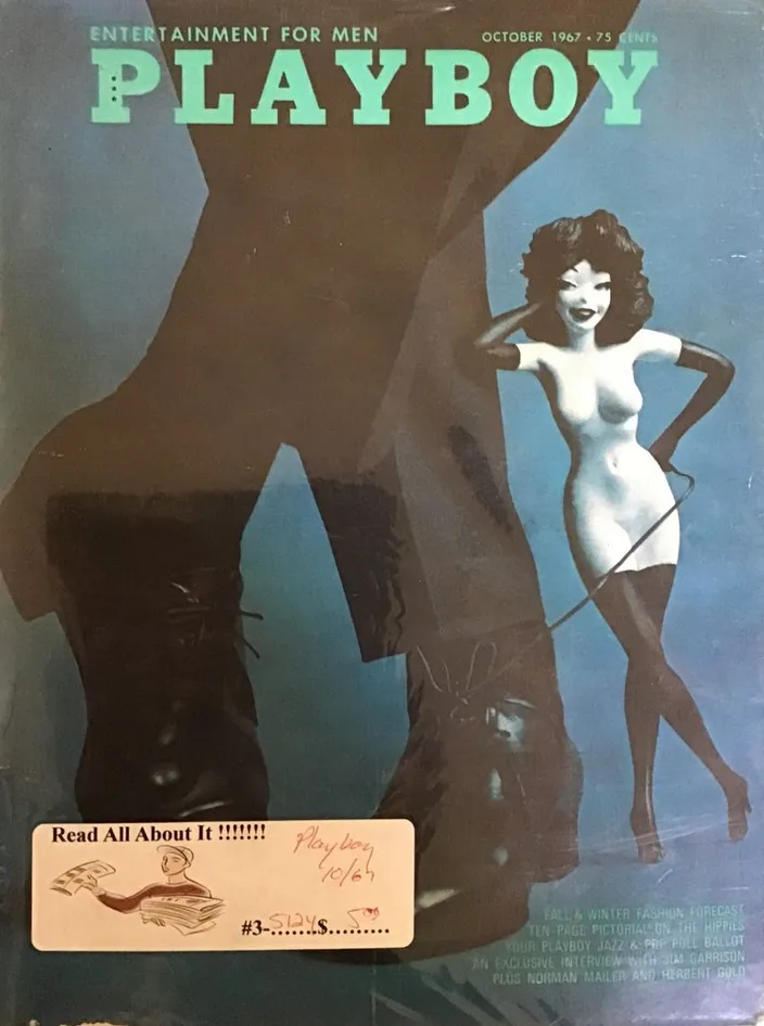 Opening of "The Crazy One," Playboy, October 1967
