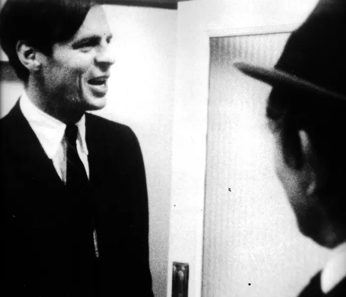 George Plimpton and Norman Mailer in Beyond the Law (1967)