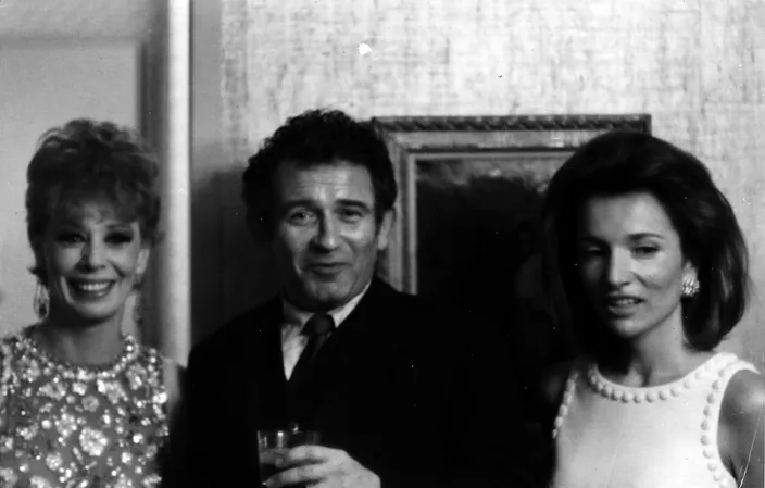Gwen Verdon, Norman Mailer, and Lee Radziwill, 1967
