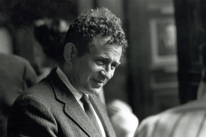 Norman Mailer, 1967 (photograph by Peter Keen)