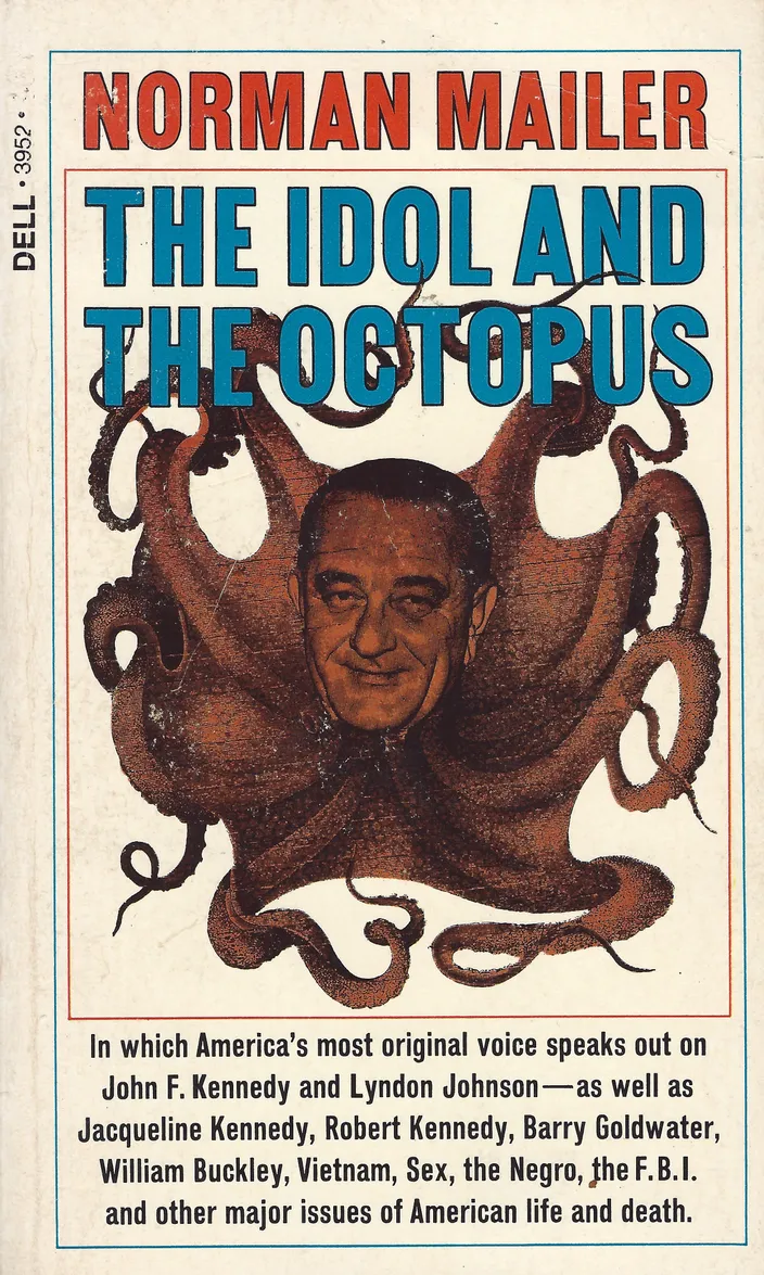 Cover of The Idol and the Octopus (Dell, 6 June 1968)