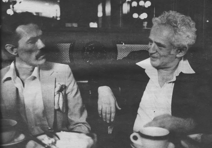 Jack Henry Abbott and Norman Mailer, 1980