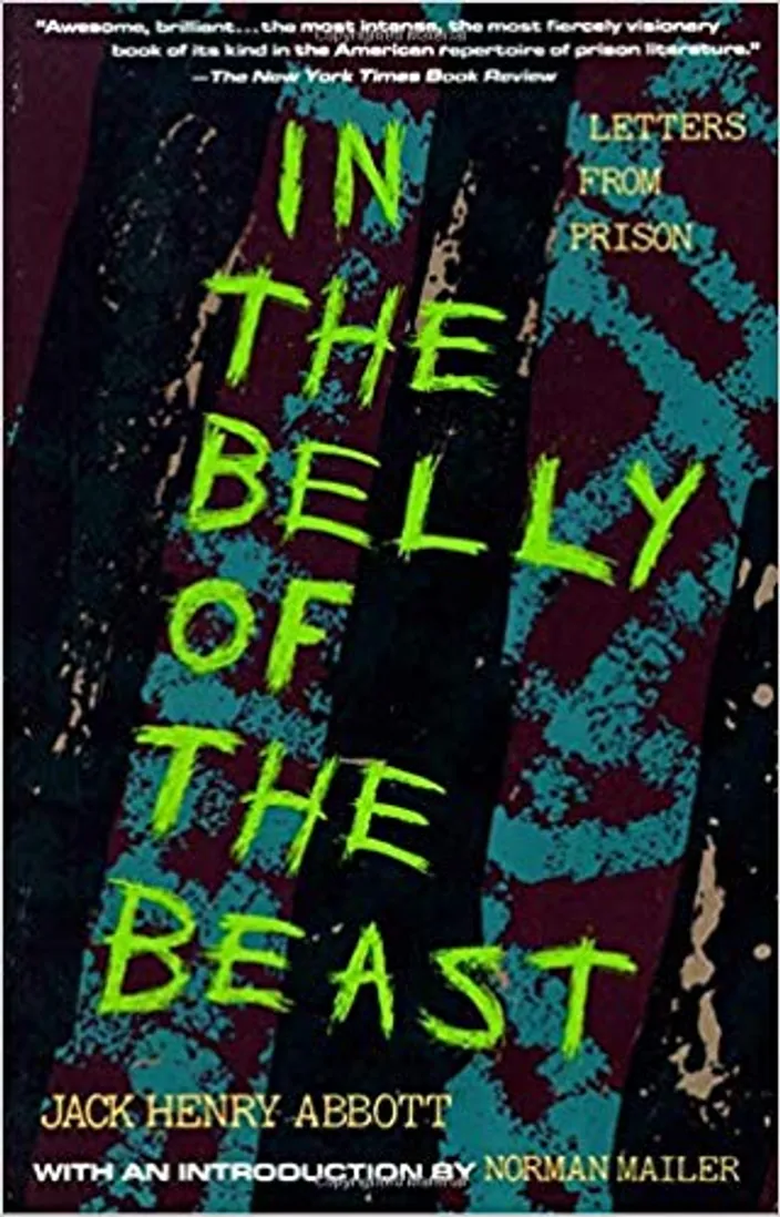 In the Belly of the Beast first-edition jacket (Random House, 1981)