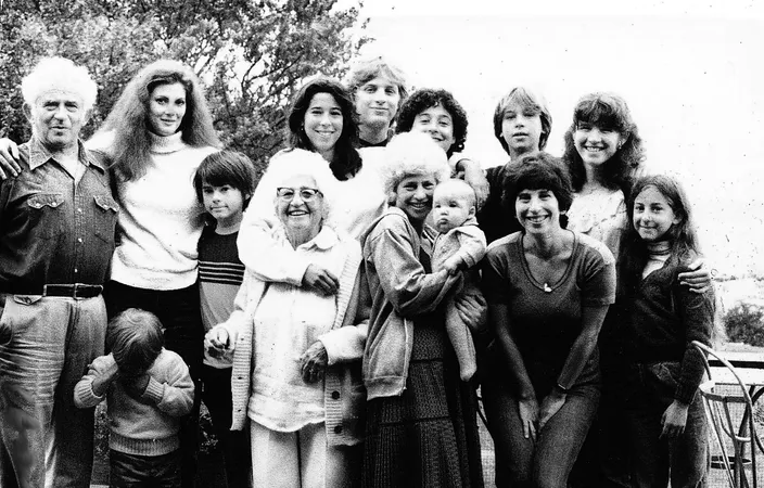 The Mailer family in Maine, 1981