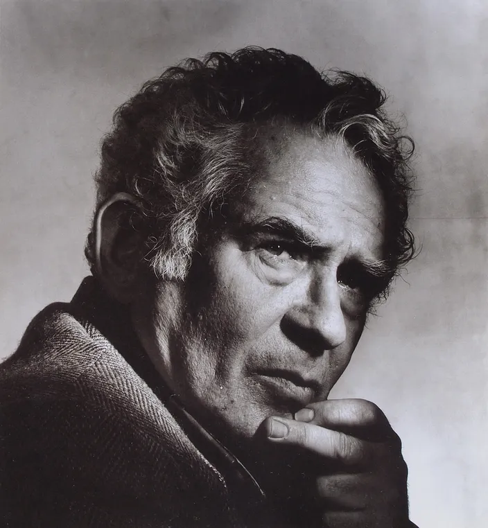 Norman Mailer, 1984, by Irving Penn
