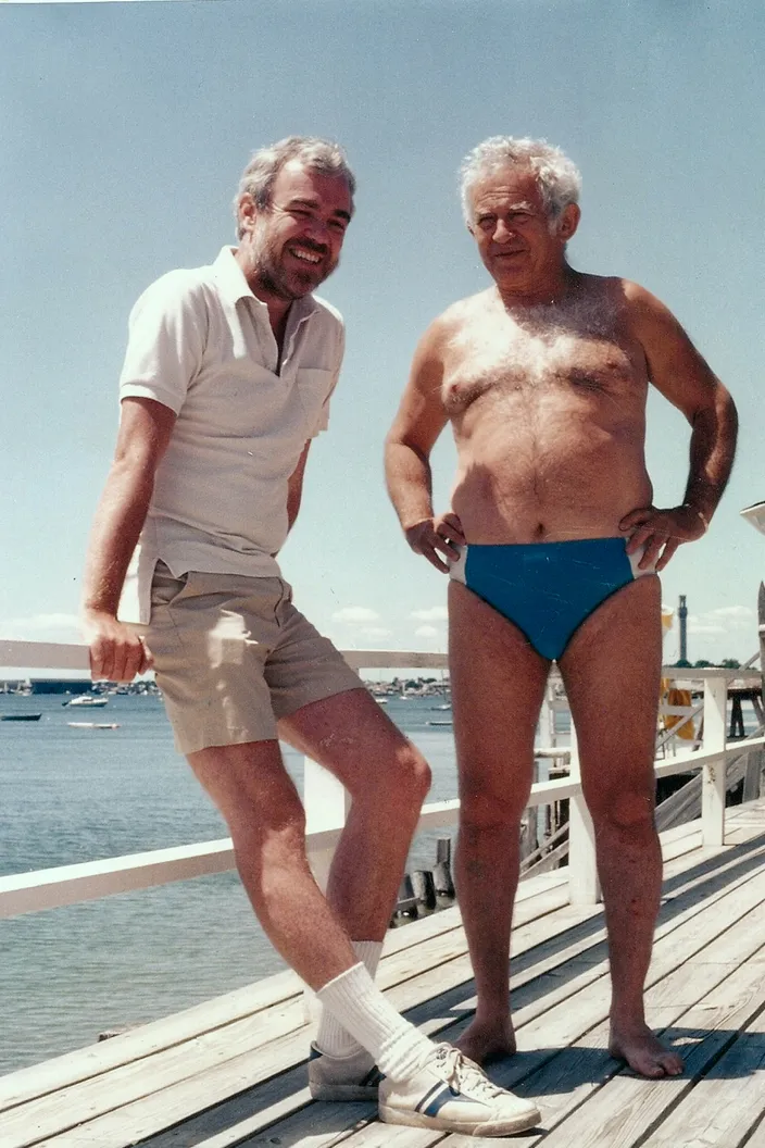 Norman Mailer with J. Michael Lennon, 1988