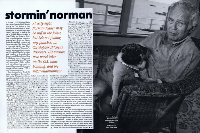 Vogue, October 1991 — "Stormin' Norman"