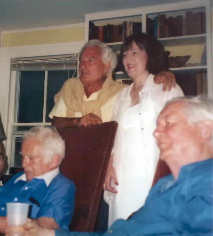 Norman Mailer with Joseph Heller and William Styron, 1999